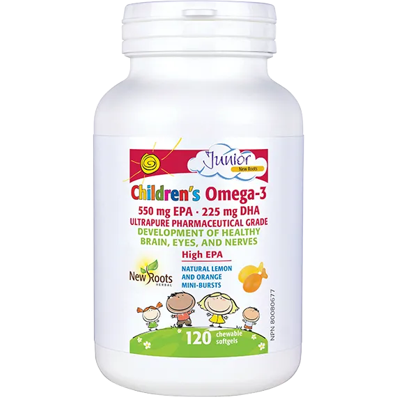 NEW ROOTS CHILDREN'S OMEGA 3 120'S