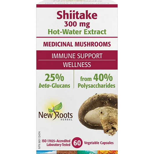 NEW ROOTS SHITAKE EXTRACT 60 CAPS