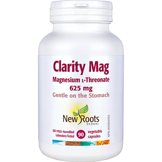NEW ROOTS Clarity Mag 625mg (90 capsules)