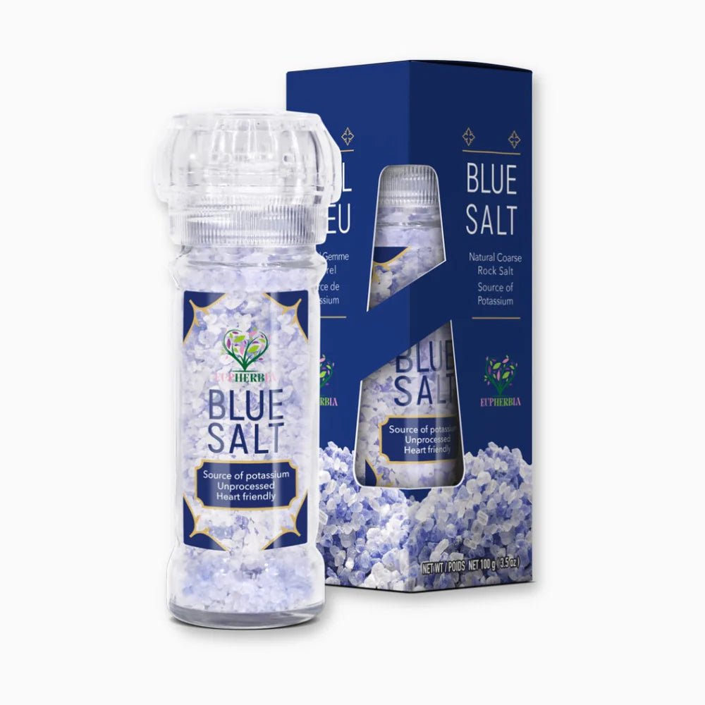 EUPHERBIA Blue Salt - Grinder (100g)