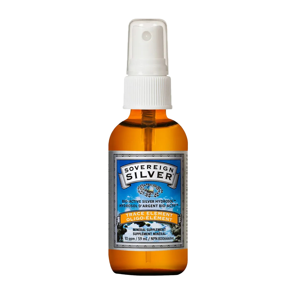 SOVEREIGN SILVER Bio-Active Silver Hydrosol Spray (59mL)