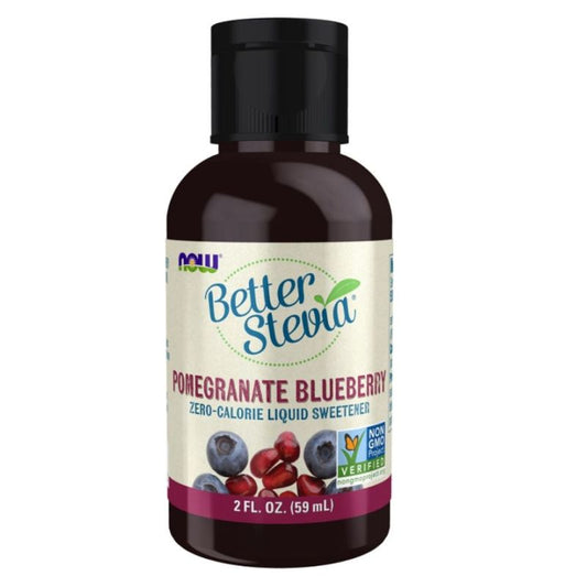 NOW BETTER STEVIA POM&BLUEBERRY 59ML