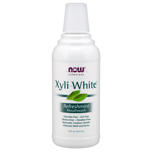 NOW XYLIWHITE MOUTHWASH MINT 473ML