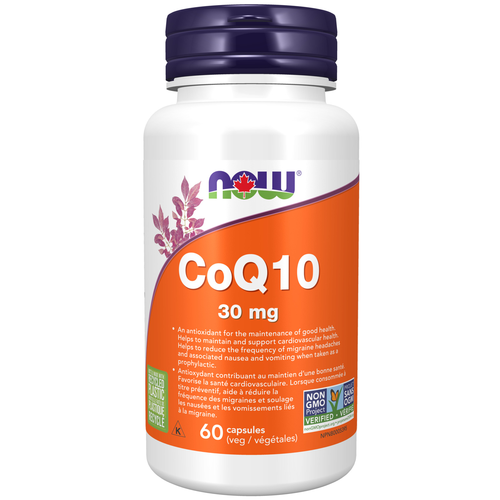 NOW COQ10 30MG 60'S