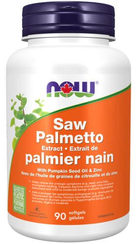 NOW SAW PALMETTO 80MG 90GEL