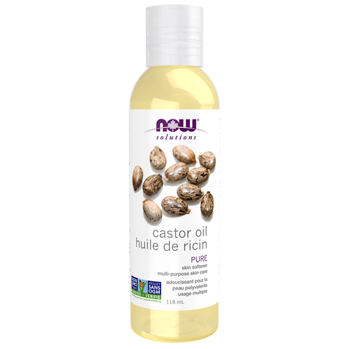 NOW Castor Oil Expeller Pressed (118 ml )