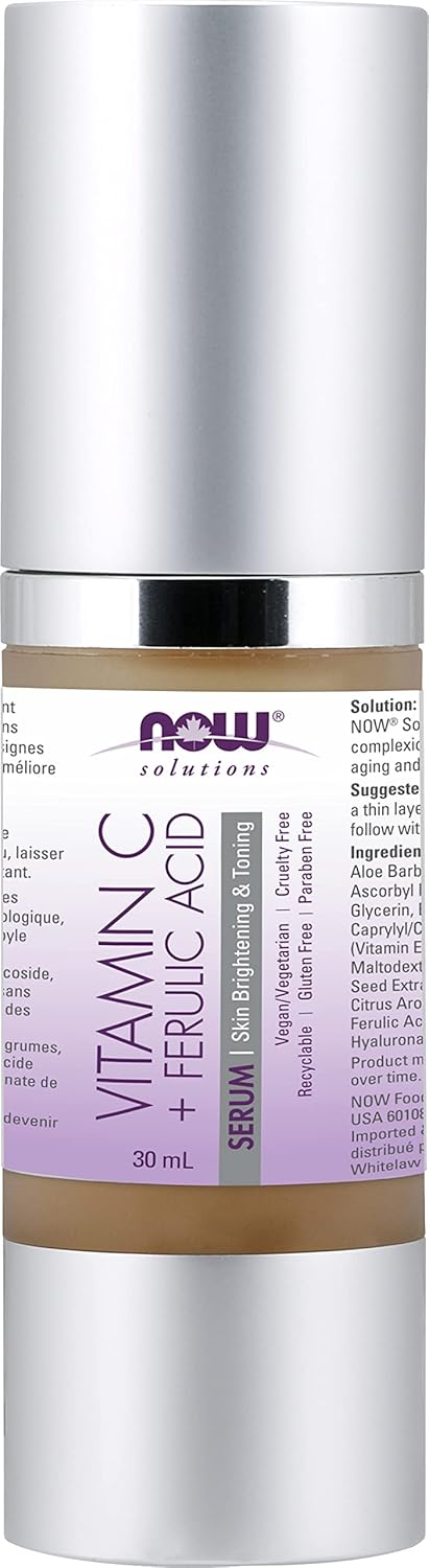 NOW Vitamin C Serum + Ferulic Acid (30 ml)