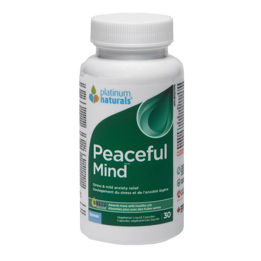 PLATINUM NATURALS Peaceful Mind (30 vcaps)