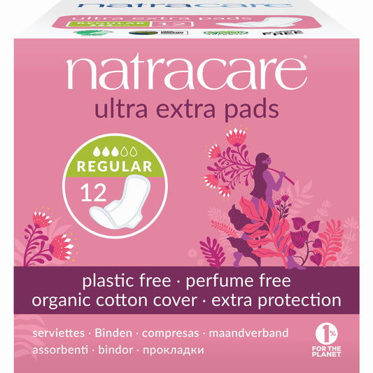 NATRACARE ULTRA PADS NORM 12CT