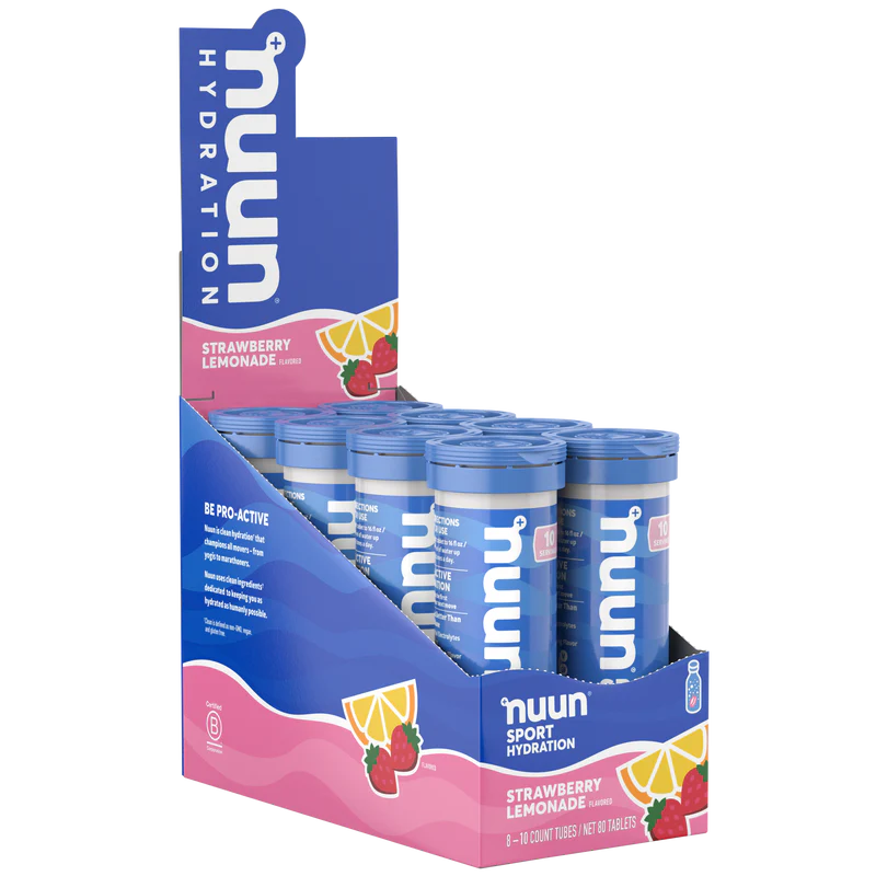 NUUN ELECTROLYTES STRAW LEM 10TABS