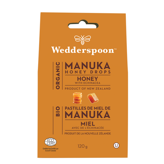 WEDDERSPOON Organic Manuka Honey Drops (Honey - 120 Gr)