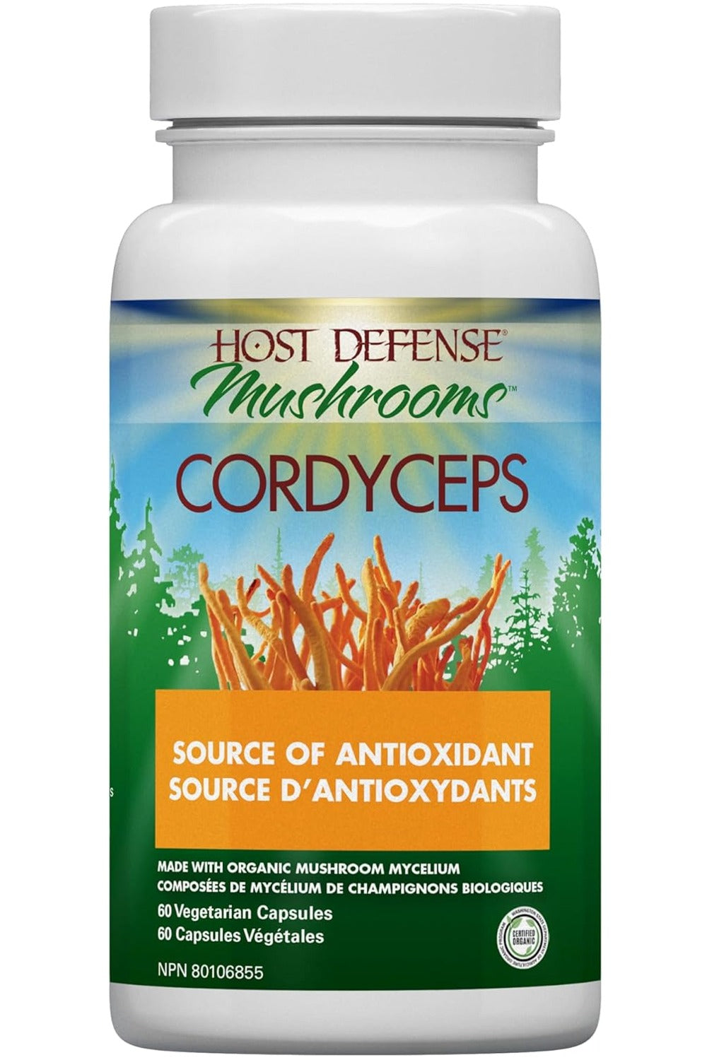 HOST DEFENSE Cordyceps (60 caps)