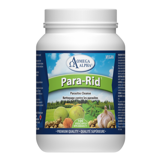 OMEGA ALPHA Para-Rid (100 Veggie Caps)