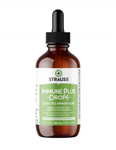 STRAUSS IMMUNE PLUS DROPS  100ML