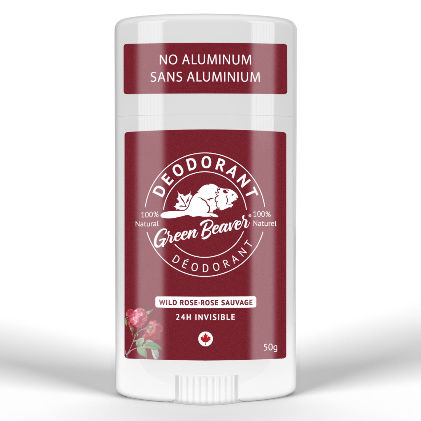 GREEN BEAVER WILD ROSE DEO STICK