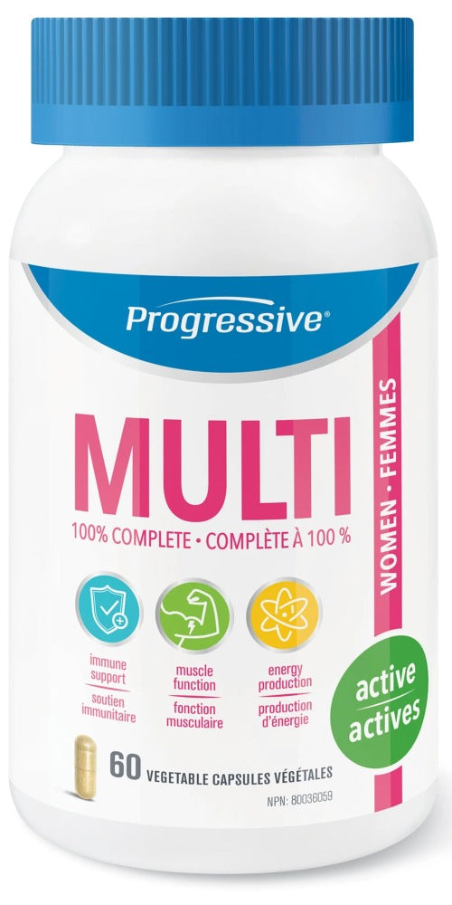 Multi Active Cap PROGRESSIVE Multi Active Women (60 caps) – Good Natured Health