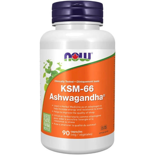 NOW KSM-66 Ashwagandha® 90 Veg Capsules