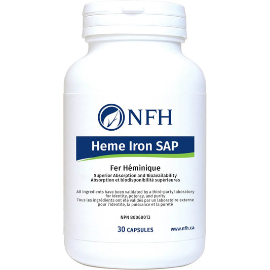 NFH HEME IRON SAP 30CAPS