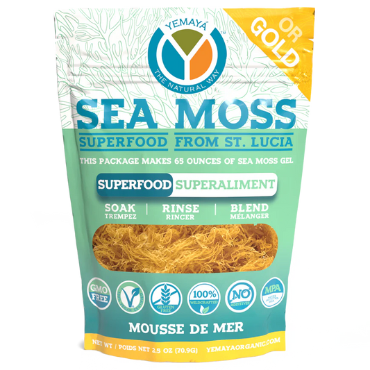 YEMAYA RAW SEA MOSS GOLD 71G