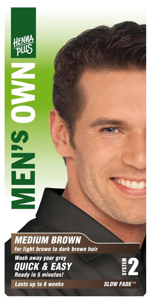 Henna Plus MENS OWN - MEDIUM BROWN