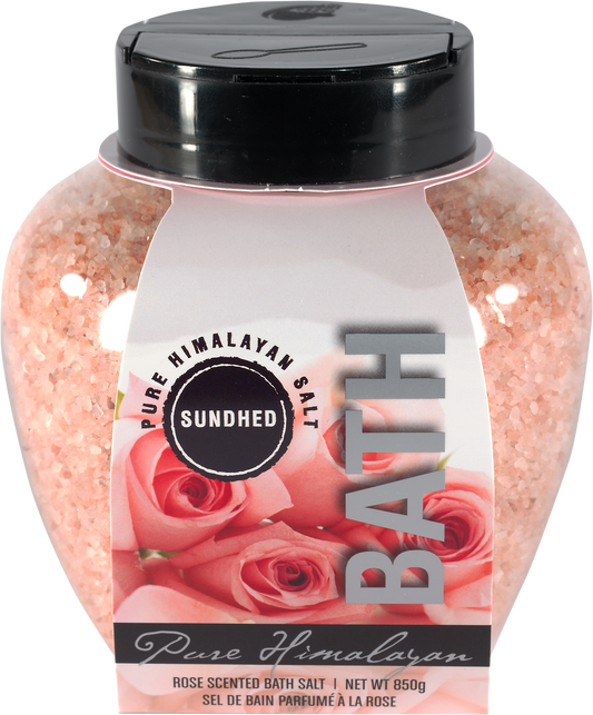 SUNDHED BATH SALT ROSE 850G