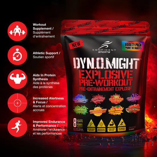 CONFIDENT SPORTS Dynomight - Variety Pack