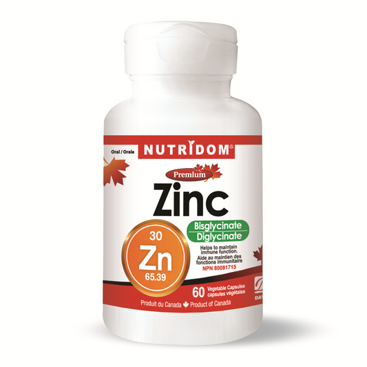 NUTRIDOM ZINC 60CAP