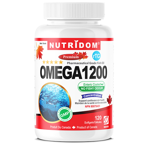 NUTRIDOM OMEGA 1200 120'S
