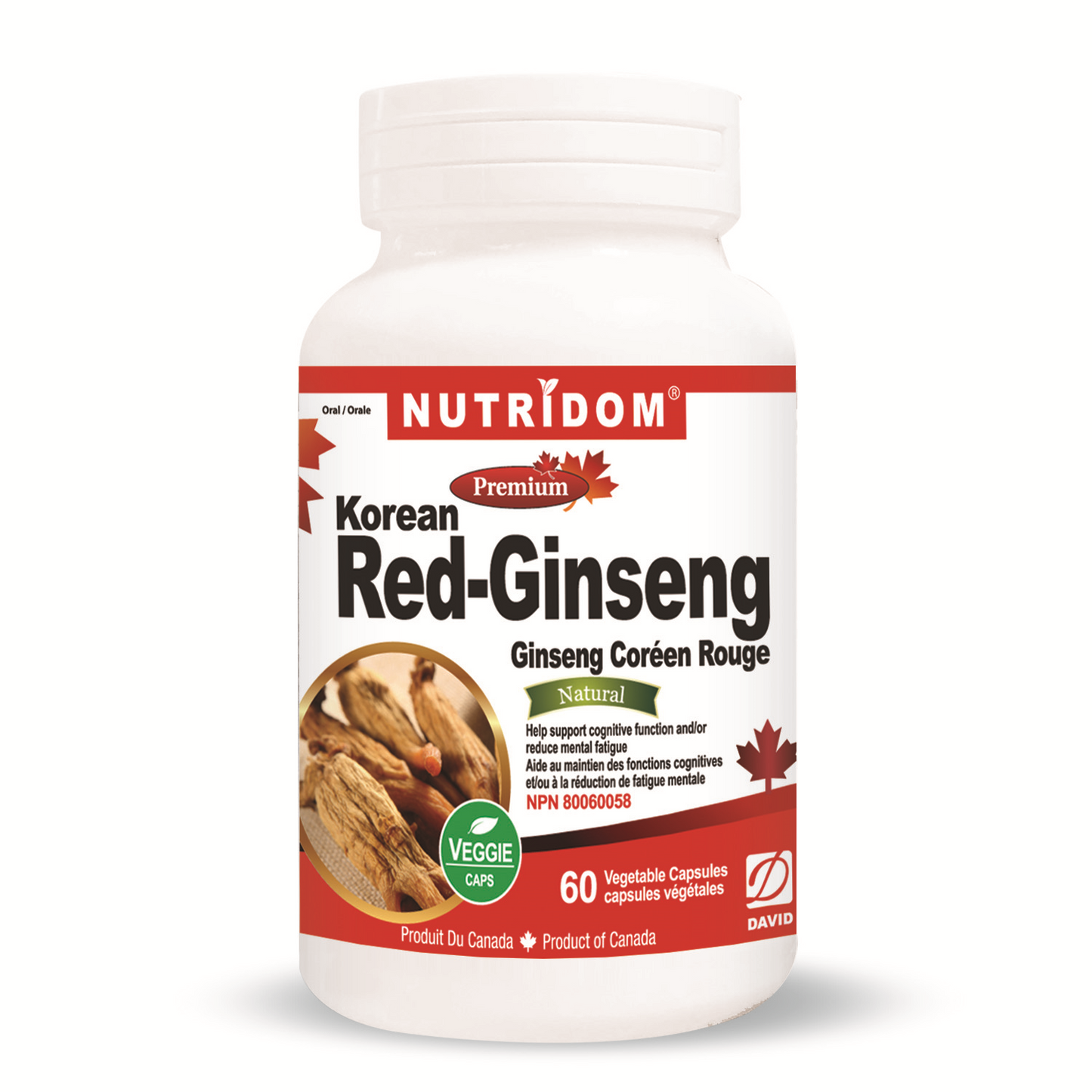 NUTRIDOM RED GINSENG 60'S
