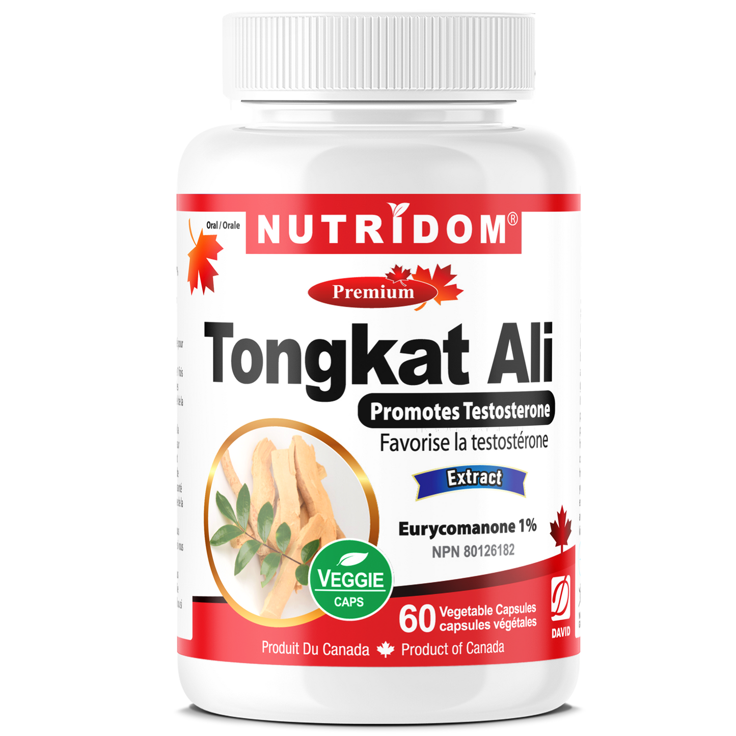 NUTRIDOM TONGKAT ALI 60VEG CAPS