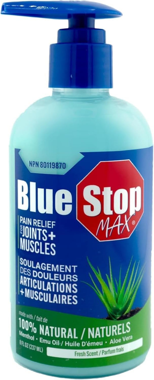 BLUE STOP MAX - Joint & Muscle Gel (237mL)