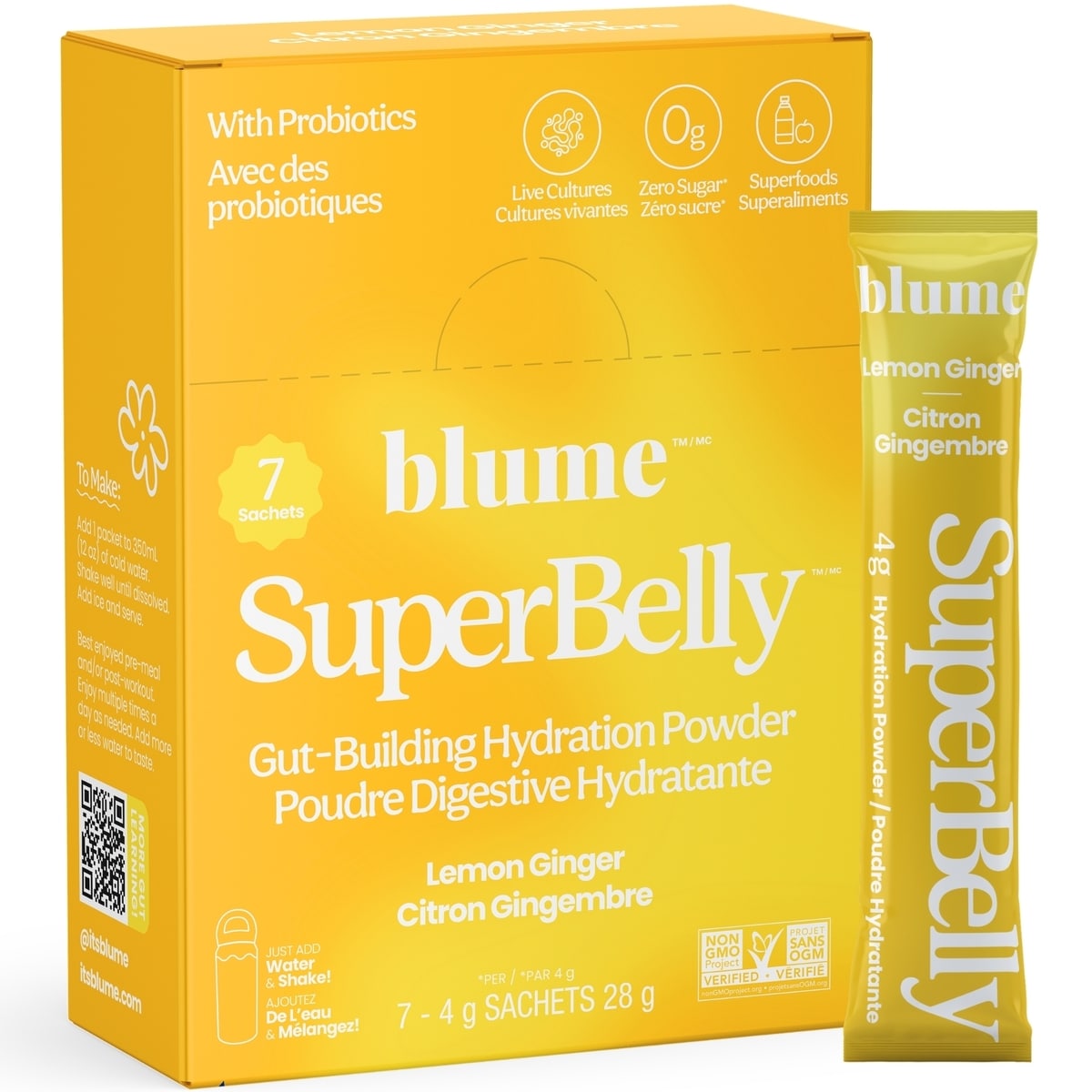 BLUME SuperBelly Lemon Ginger (7 sachets)