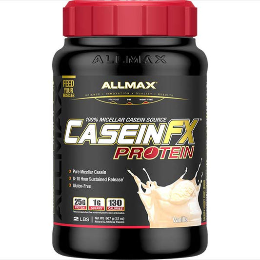ALLMAX - Casein-FX Protein Vanilla - 2lbs (907g)