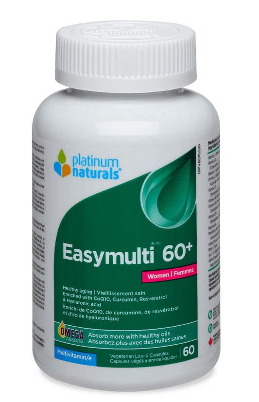 PLATINUM NATURALS EasyMulti 60+ for Women (60 caps)