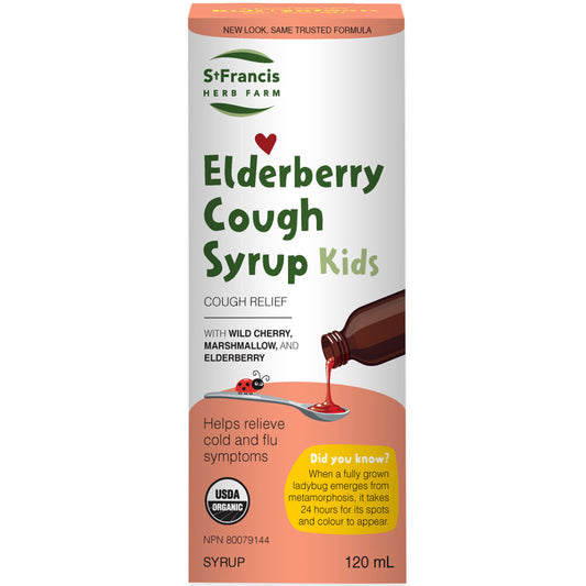 ST.FRANCIS Elderberry Cough Syrup - Kids (120ml)