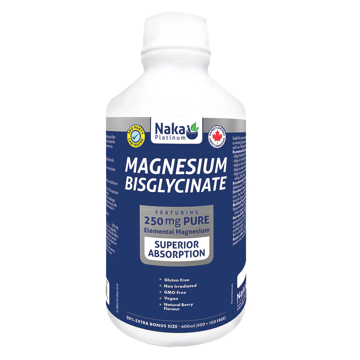 NAKA Magnesium Bisglycinate (600ml)