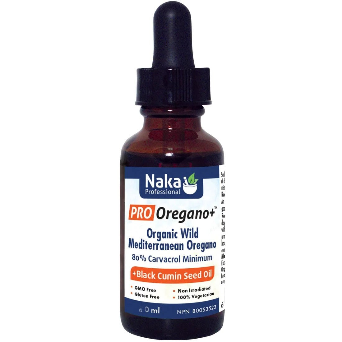 NAKA PRO Oregano + Black Seed Oil (60 ml)