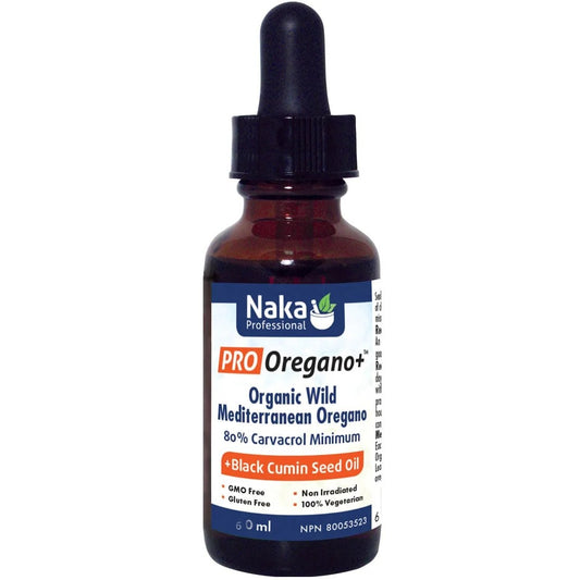 NAKA PRO Oregano + Black Seed Oil (60 ml)
