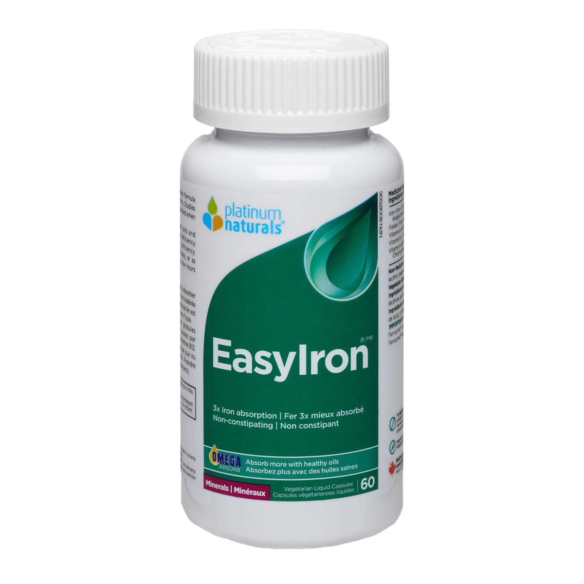 PLATINUM Easy Iron (60 sgels)