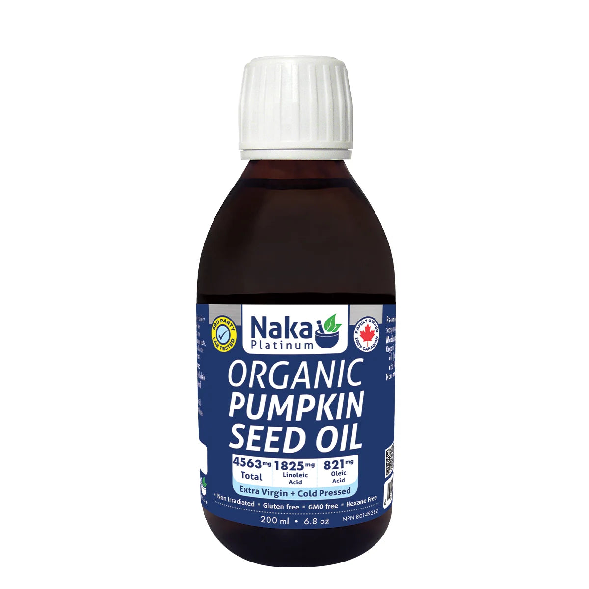 NAKA PLATINUM Organic Pumpkin Seed Oil (200mL)