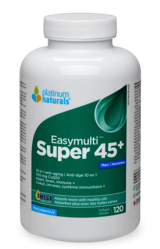 PLATINUM Super Easymulti 45+ For Men  (120 sgels)