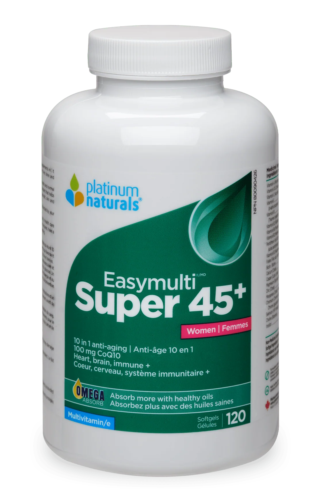 PLATINUM Super EasyMulti  45+ For Women (120 sgels)