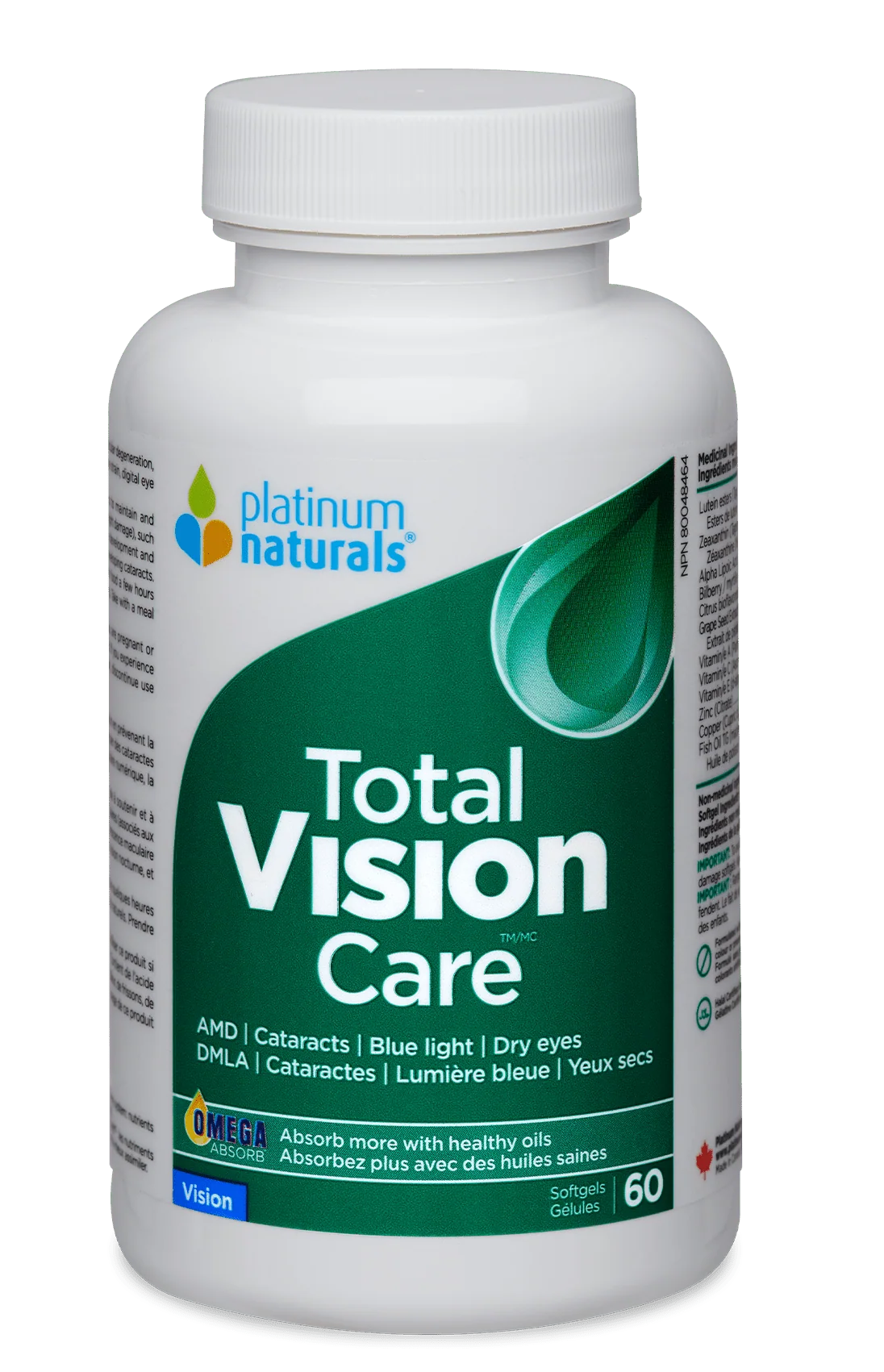 PLATINUM Total Vision Care (60 sgels)