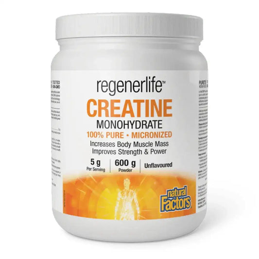 REGENERLIFE Creatine Monohydrate (Unflavoured - 600 gr)