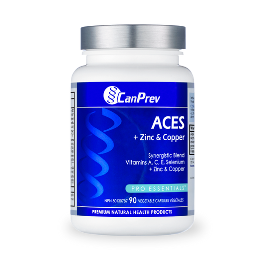 CANPREV ACES + Zn & Copper (90 veg caps)
