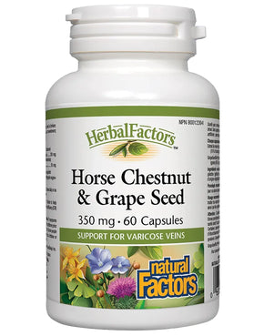 HERBAL FACTORS Horse Chestnut & Grape Seed (60 caps)