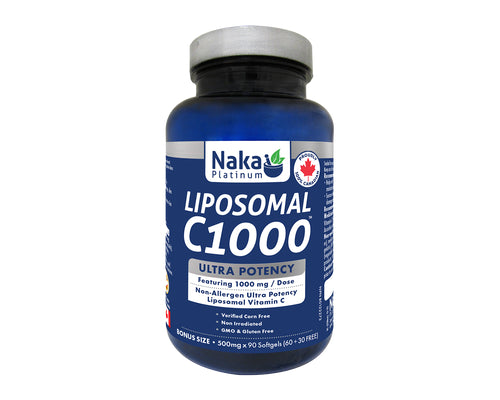 NAKA Liposomal Vitamin C1000 (90 sfotgels)