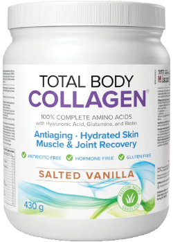 NATURAL FACTORS Total Body Collagen (Salted Vanilla - 430 gr)