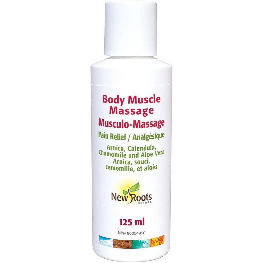 NEW ROOTS Body Muscle Massage Pain Relief (125ml)