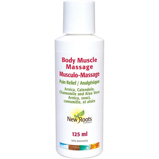 NEW ROOTS Body Muscle Massage Pain Relief (125ml)